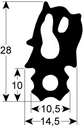 Garraumdichtung/ Türdichtung iCombi Pro 6 2/3