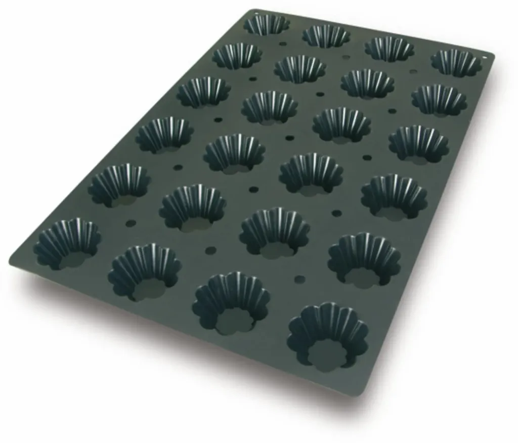 Silikonform Brioche 24x84ml Ø79mm 600x400mm