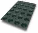 Silikonform Brioche 24x84ml Ø79mm 600x400mm