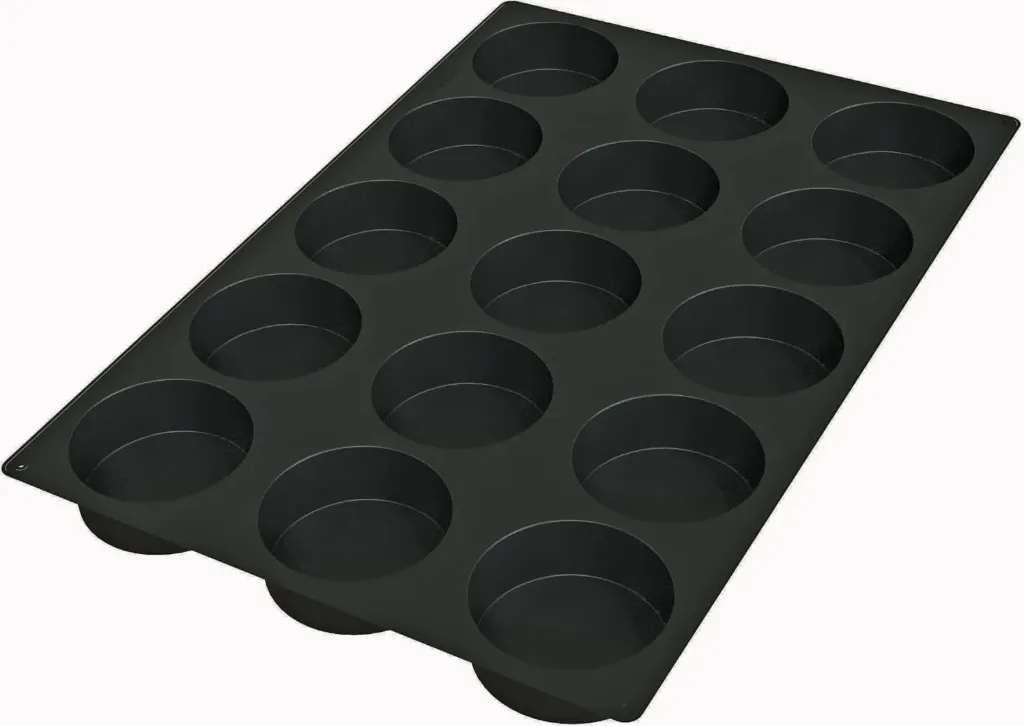 Silikonform Biskuit 15x341ml Ø105mm 600x400mm