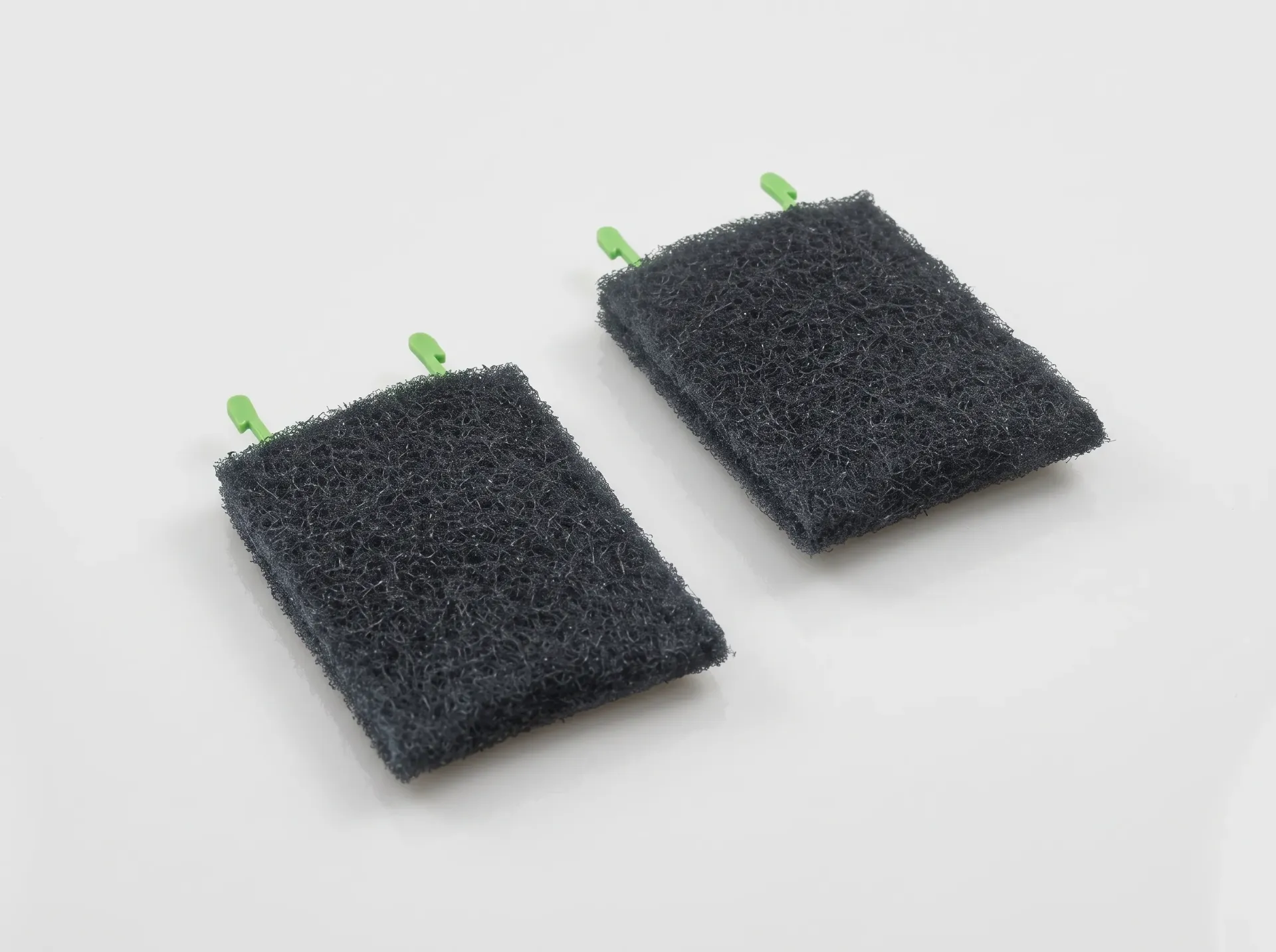 Kit 2 Reinigungspads rau