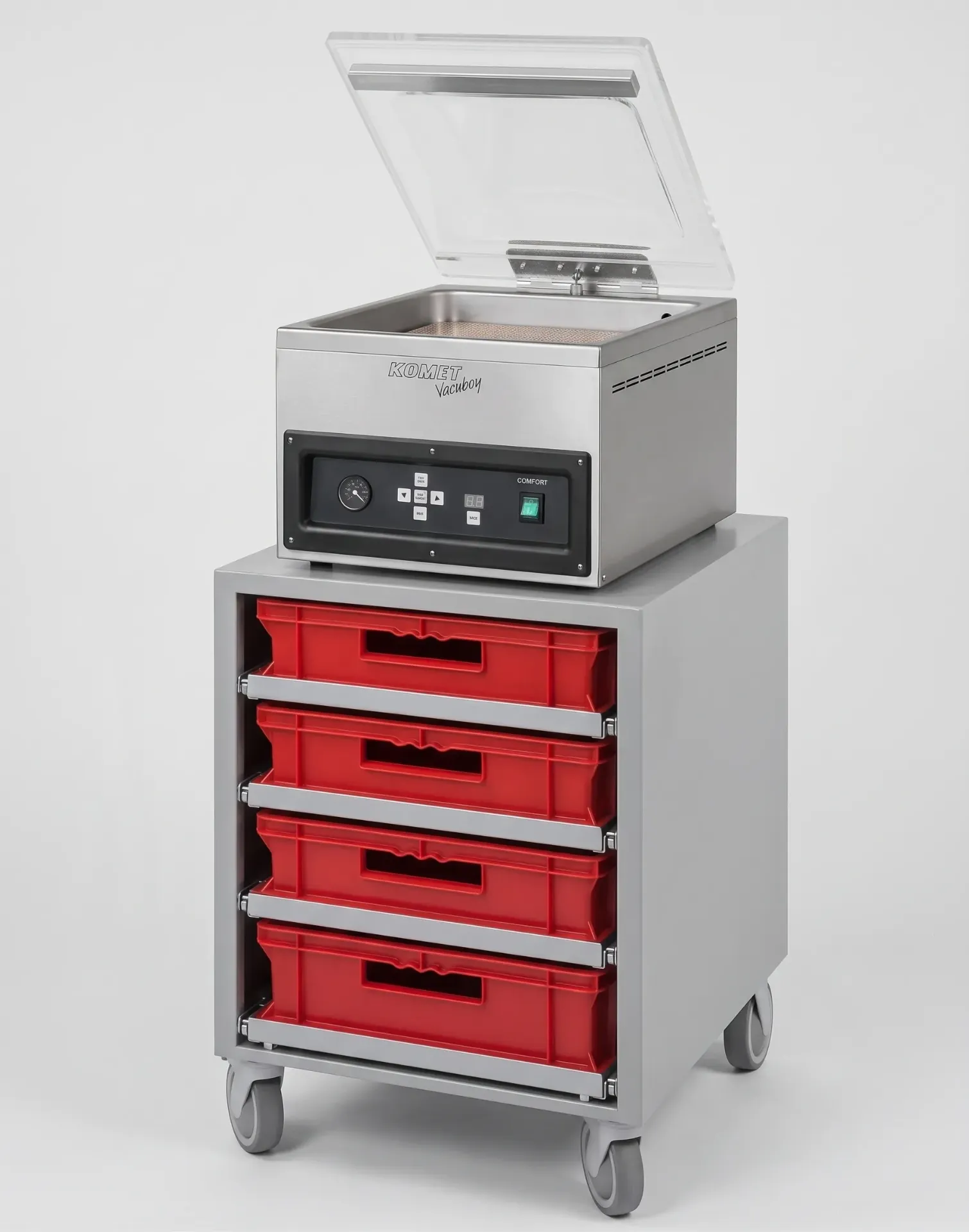 [14000] Mise en place® Vakuumsystem MIN by Komet Inkl. Zubehörwagen W4