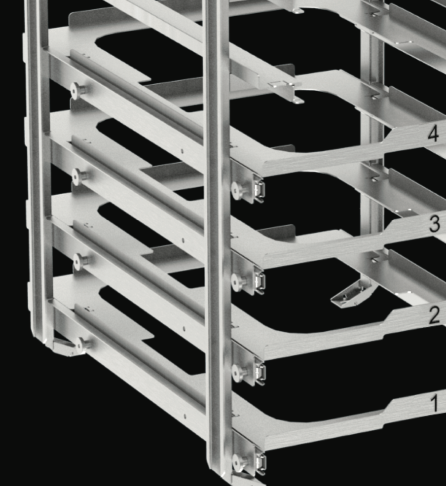 MEP Schubladenführung für Grillsystem a la carte (1 paar)