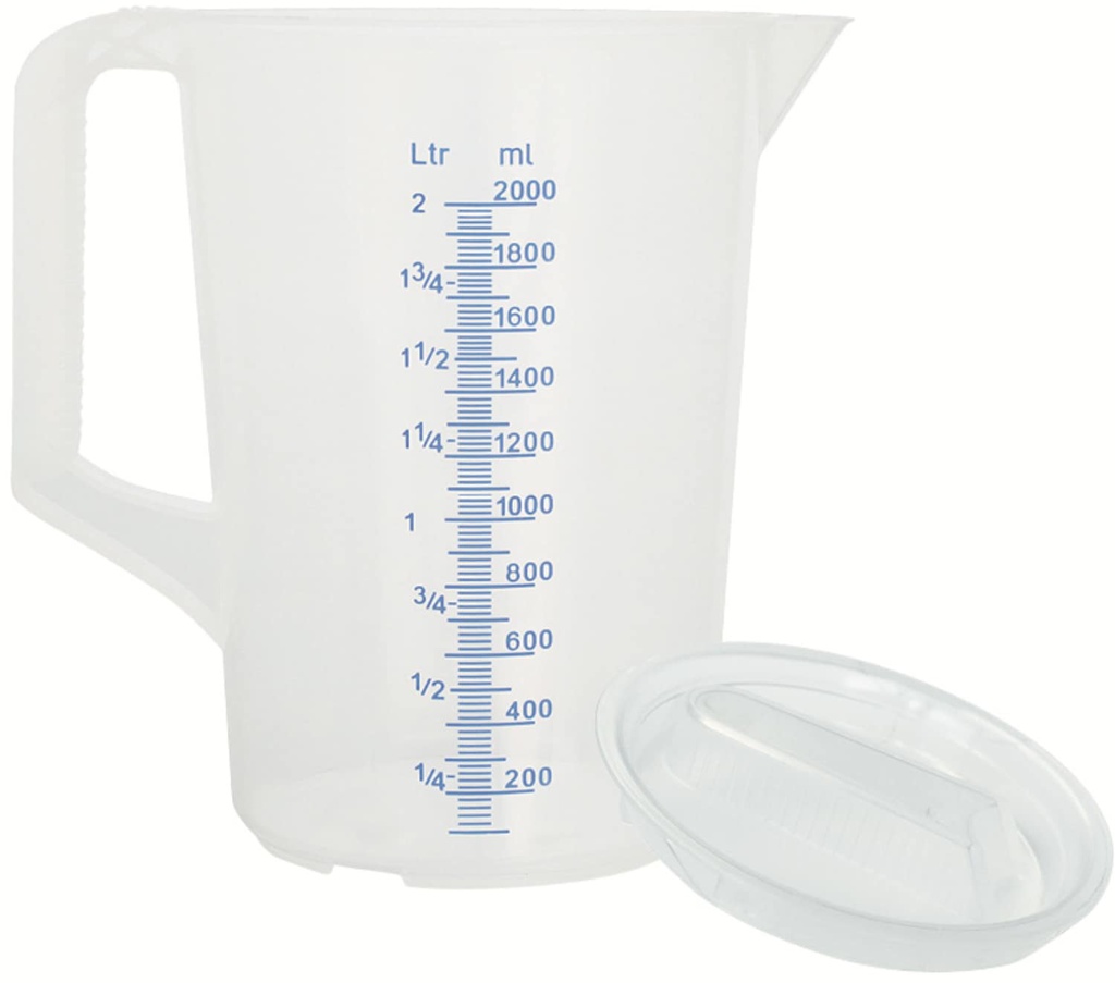 [OD10055] Profi Messbecher SET 2,0l (inkl. Deckel)