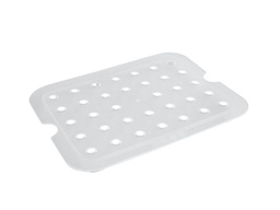 [10047] Kunststoff GN-Einsatz Abtropfgitter 1/2